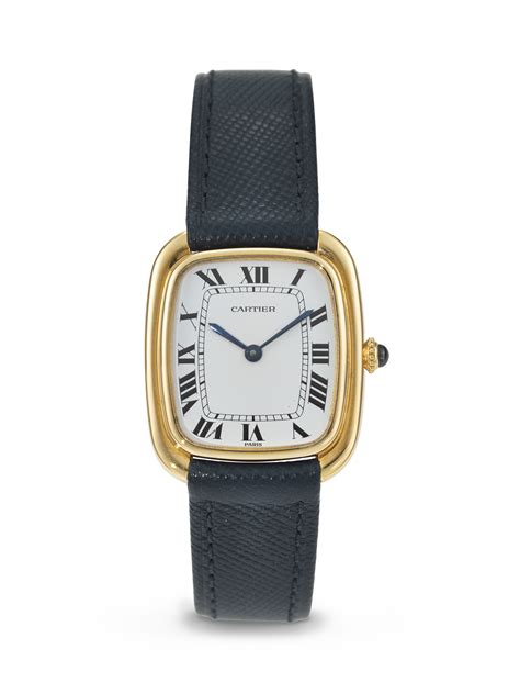 Cartier Tank Gondole 17010 Automatic Yellow Gold Medium 